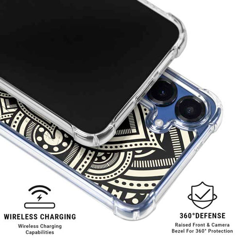 Emergence 70s Inspired Galaxy S25 Clear Case